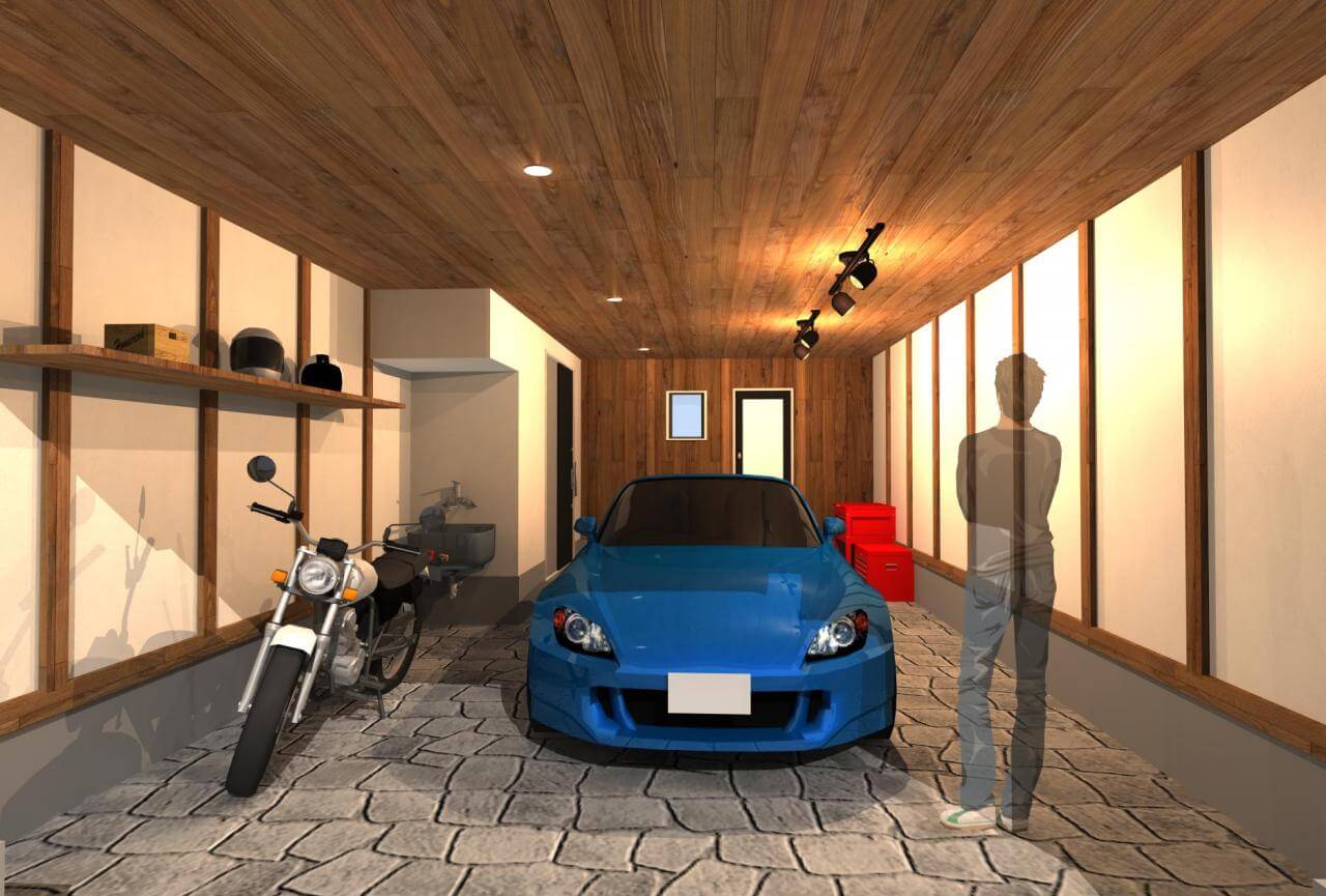 6月19日・20日に草津市野村で新ガレージハウスの完成内覧会を行います!