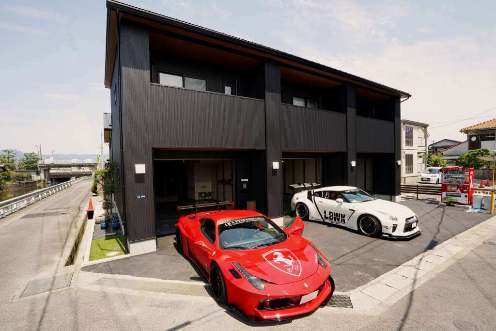 草津市の賃貸ガレージハウス『U-Parc』で急遽退去が発生したため、入居募集します。(A号室)