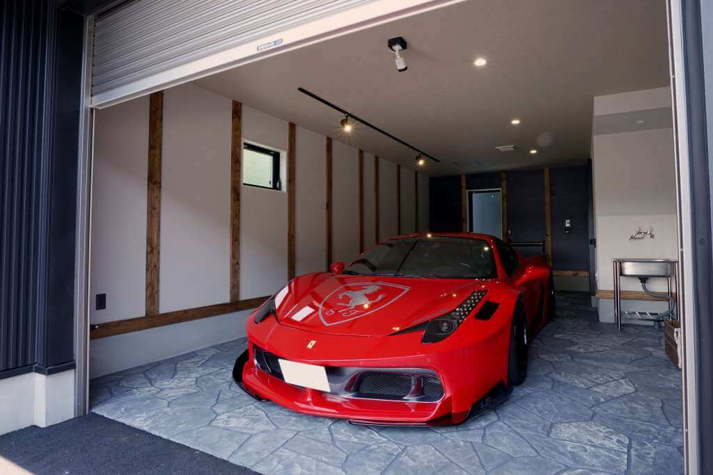 草津市の賃貸ガレージハウス『U-Parc』で急遽退去が発生したため、入居募集します。(A号室)